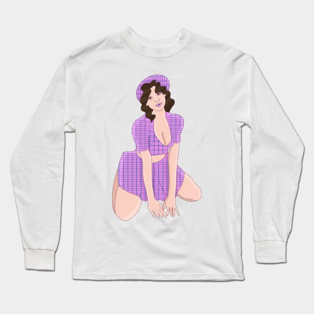 Mina Long Sleeve T-Shirt by lizajambalaya